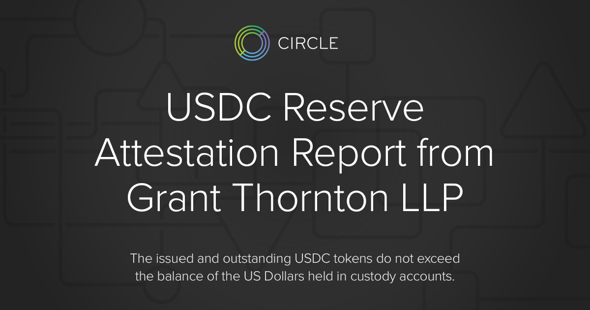 usdc reserve attestation report