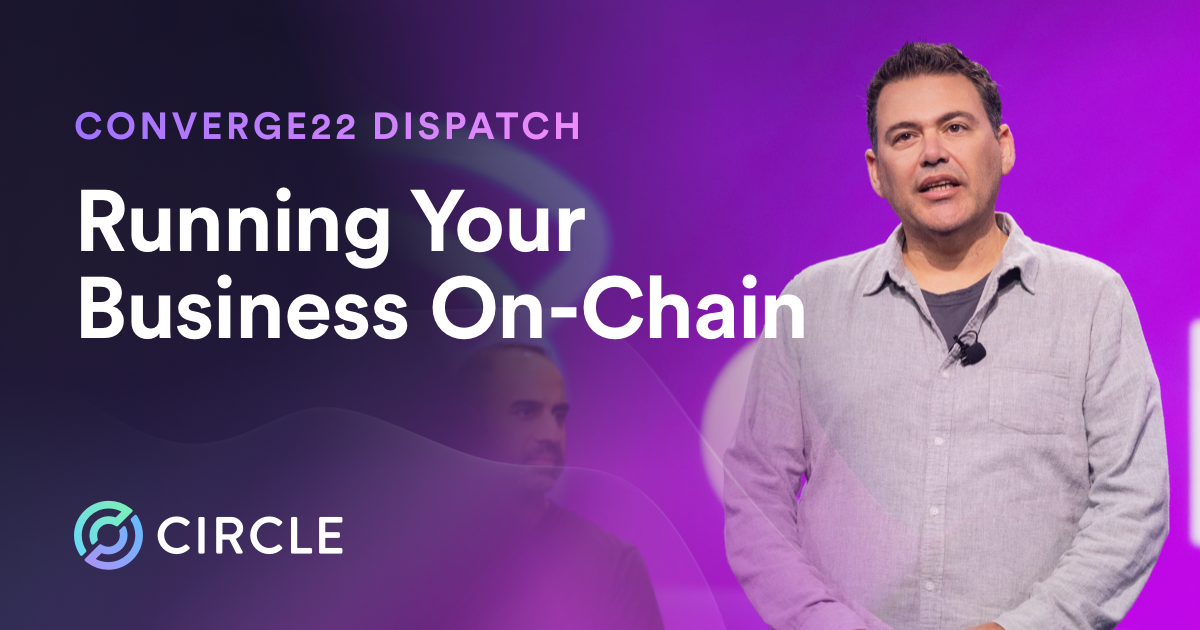 Running Your Business On-Chain Converge22