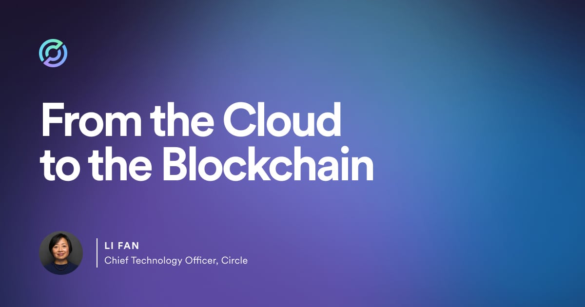 From the Cloud to the Blockchain