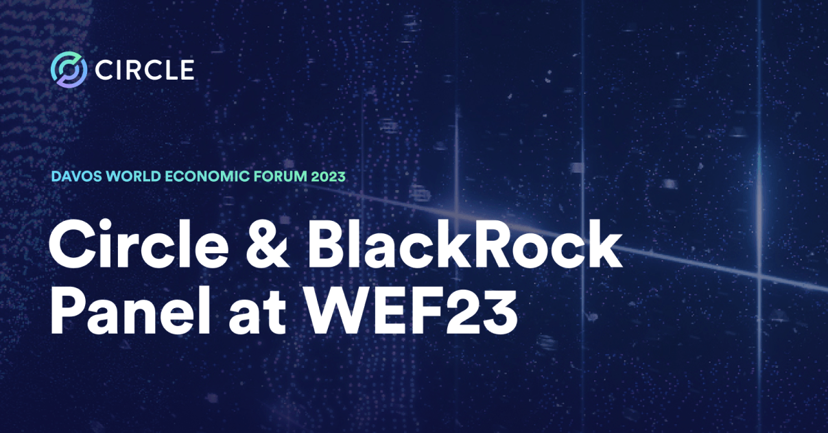 Circle BlackRock at WEF23