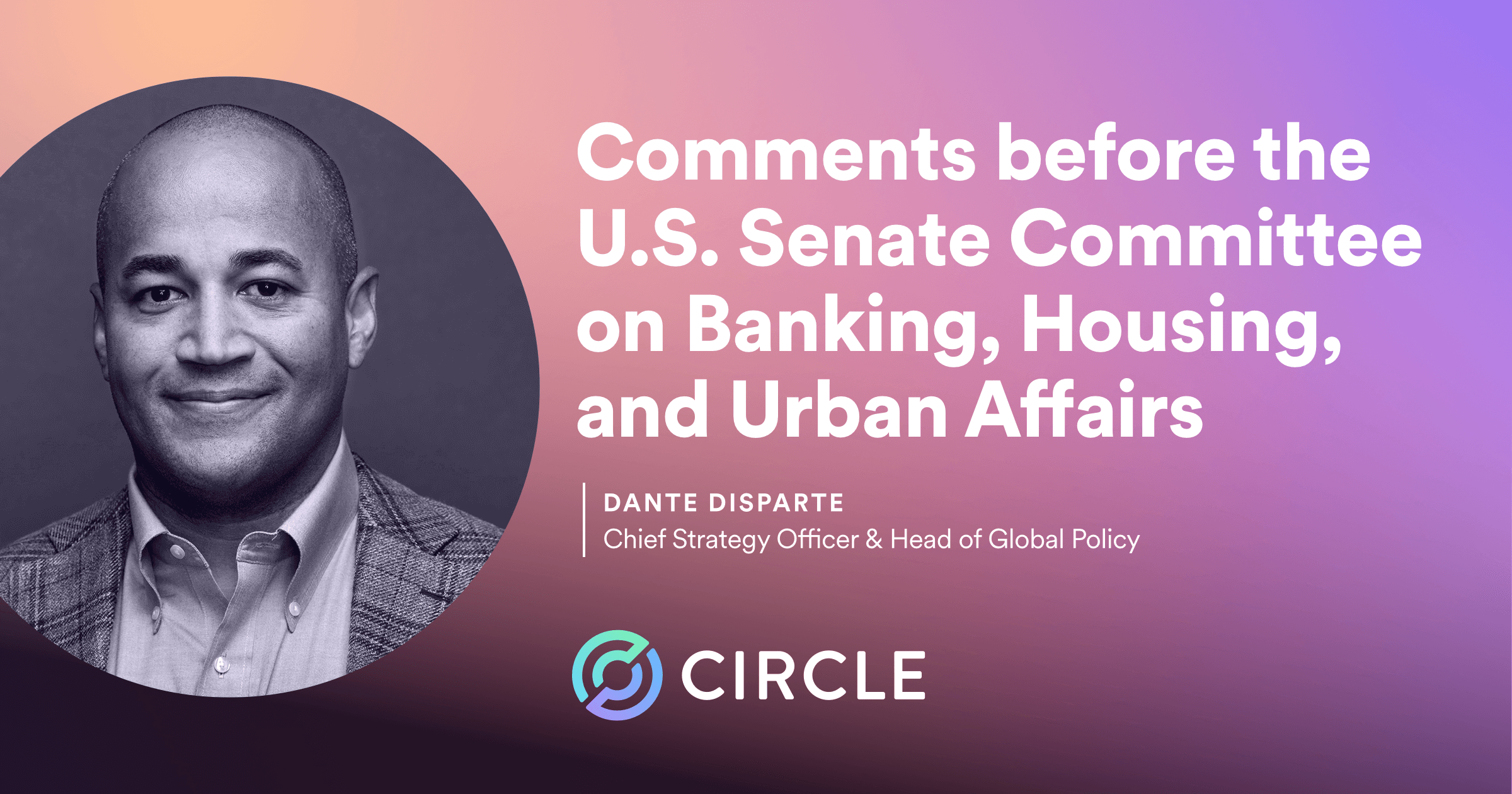 Dante Disparte U.S. Senate 
